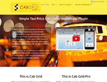 Tablet Screenshot of cabgrid.com